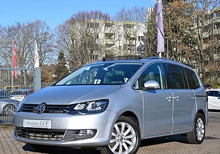 VW Sharan Volkswagen 2.0 TDI Highline Cam Leder Pano AHK Xenon