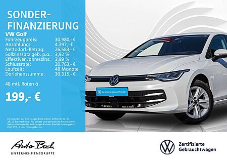VW Golf Volkswagen VIII 1.5 eTSI DSG "LIFE" Navi HuD AHK EPH A