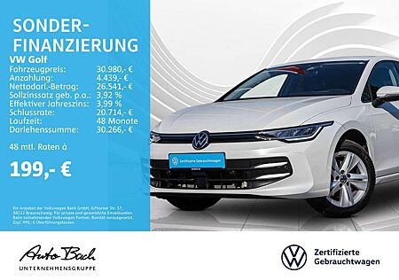 VW Golf Volkswagen VIII 1.5 eTSI DSG "LIFE" Navi HuD AHK EPH A