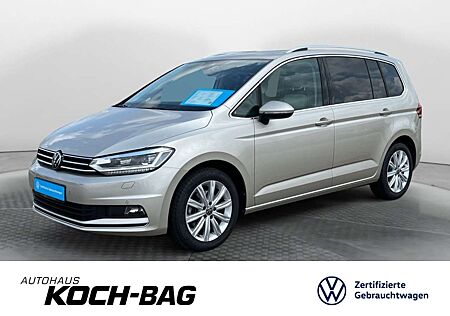VW Touran Volkswagen 2.0TDI Highline DSG 7-Sitzer Navi LED AHK