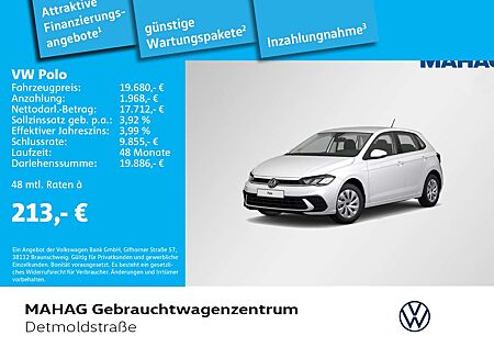 VW Polo Volkswagen 1.0 TSI Life AHK LED Navi IQ.Drive AppConne