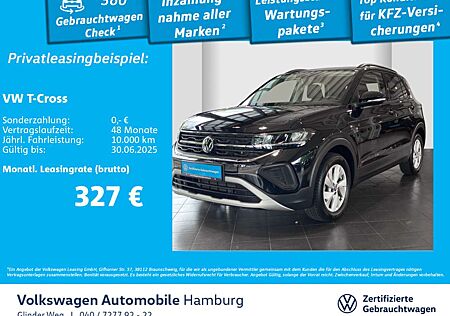 VW T-Cross Volkswagen 1.0 TSI DSG Life Rückfahrkamera Ganzjahr