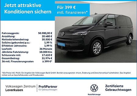 VW T7 Multivan Volkswagen Life DSG 7-SITZER CARPLAY LED SHZ
