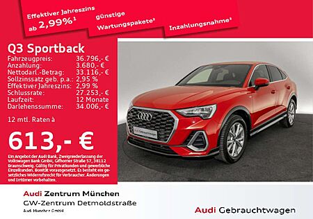 Audi Q3 40 TFSI qu. S tronic 2x S line Virt