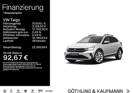 VW Taigo Volkswagen Life 1.0 TSI*SHZ*LED*Virtual*APP*IQ-Drive*