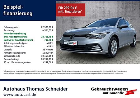 VW Golf Variant Volkswagen VIII Variant Life 2.0 TDI DSG BusinessPre./NAV/AC