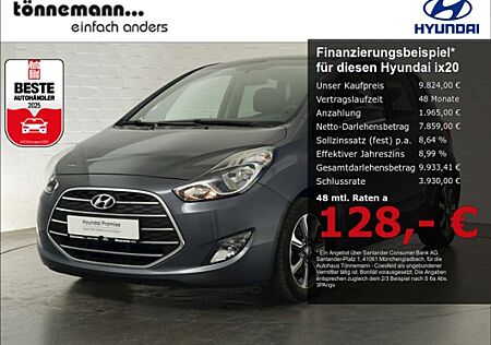 Hyundai ix20 SPACE PLUS BLUE+NAVI+RÜCKFAHRKAMERA+SCHIEBEDACH+SI