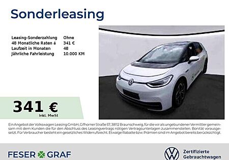 VW ID.3 Volkswagen Pro Performance Navi Pano Kamera LM SiHz