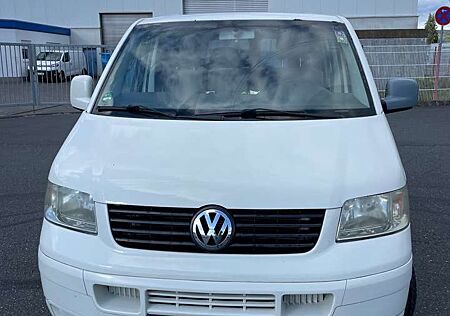 VW T5 Transporter Volkswagen 1,9 TDI, 9-Sitzer, Klima, AHK