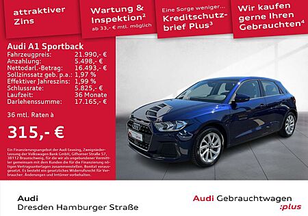Audi A1 25 TFSI Advanced S tronic