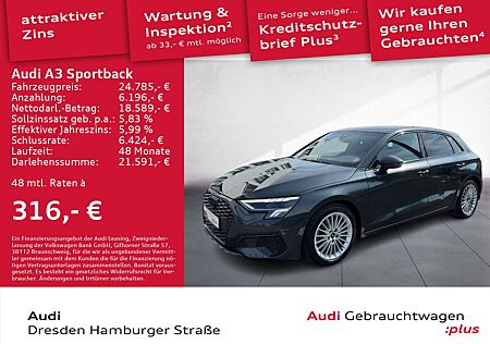 Audi A3 35 TFSI Advanced LED GRA S tronic