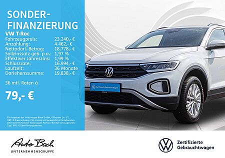 VW T-Roc Volkswagen 1.0 TSI Life, Navi, LED, App-Connect, Digi