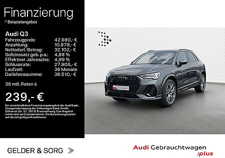 Audi Q3 40 TFSI qu. S line AHK*LED*Navi*Virtual