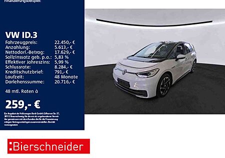 VW ID.3 Volkswagen Pro Business 18 MATRIX ACC NAVI CAM SHZ