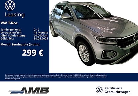 VW T-Roc Volkswagen Life 1.5 TSI DSG/AHK/Nav/Standhzg/02.29Gar