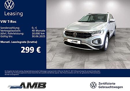 VW T-Roc Volkswagen Life 1.5 TSI DSG/AHK/Nav/Standhzg/02.29Gar