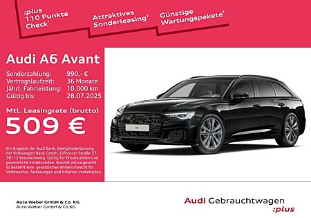 Audi A6 Avant 50TDI qu S LINE BLACK PANO AHK MATRIX