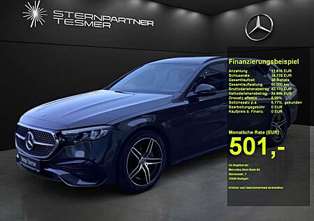 Mercedes-Benz E 220 d T AMG Night Distronic AHK RFK MBUX LED