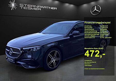 Mercedes-Benz E 220 d T AMG Night AHK RFK LED 360°ACC Mbux