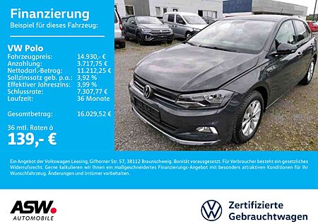 VW Polo Volkswagen Highline 1.0 TSI PDC Klimaanalge SHZ