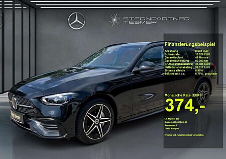 Mercedes-Benz C 300 e T +AMG+Night+MBUX+KAMERA+AHK+HuD+360°