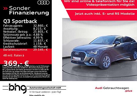 Audi Q3 45TFSIe S tronic S line e-tron AHK