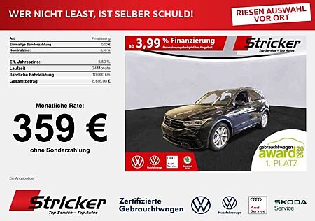 VW Tiguan Volkswagen R Black Style 2.0TSI 359,-ohne Anzahlung AHK Lede