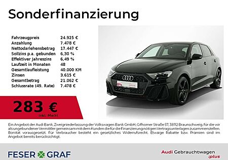 Audi A1 Sportback 30 TFSI S tronic S Line Ext LED,