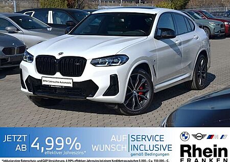 BMW X4 M 40i LiveCptProf.Laser.AHK.HuD.360°.Standhzg