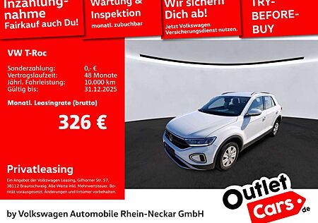 VW T-Roc Volkswagen 1.5 TSi Life DSG Navi, Kamera, LED uvm.