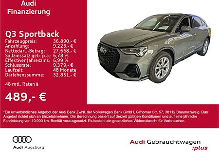 Audi Q3 S line 40 TDI qu. S tr. *AHK*LED*18