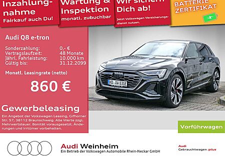 Audi Q8 e-tron 55 quattro S line AHK Pano Matrix LED