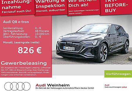 Audi Q8 e-tron 55 quattro S line AHK Pano Matrix LED