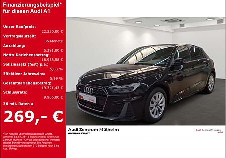 Audi A1 Sportback 25 TFSI S line Nvai LED virtual