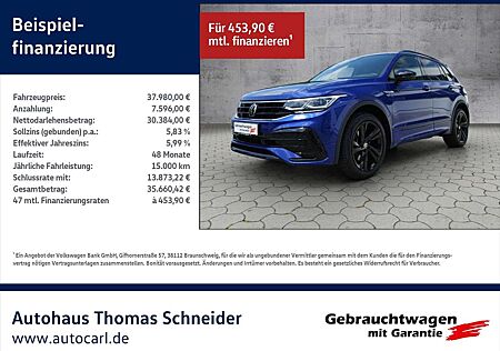 VW Tiguan Volkswagen R-Line 2.0TSI 4M DSG/AHK/Black/NAV/RFK/Matrix All
