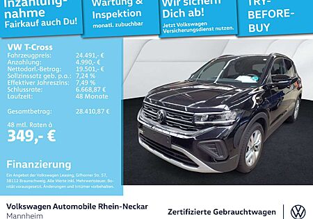 VW T-Cross Volkswagen 1.0 TSI GOAL DSG Navi AHK LED uvm