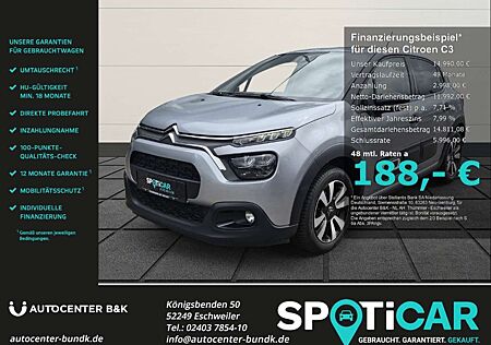 Citroën C3 Citroen Pure Tech 110 MAX Navi Kamera Keyless LED Apple Ca