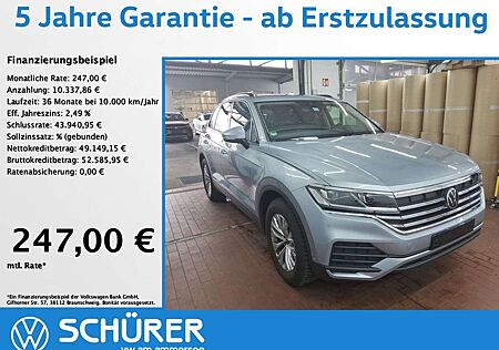 VW Touareg Volkswagen 3.0TDI 4Motion Reserverad Leder AHK Luft