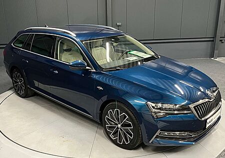 Skoda Superb Combi L&K*200PS*LEDER/Beige*SitzKlima*ACC*COLUMBUS