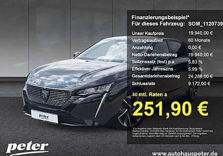 Peugeot 308 Allure Pack 130 EAT8 +Kamera+Navi+SHZ+LED+