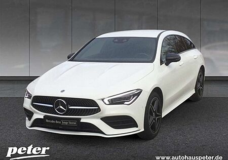 Mercedes-Benz CLA 250 e Shooting Brake AMG, Totwinkel, Night