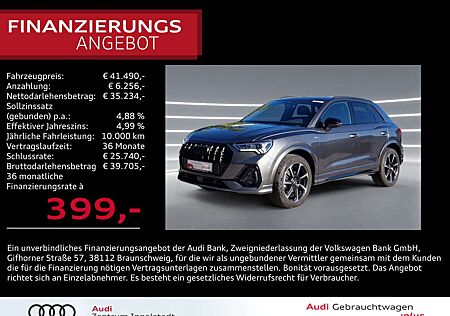 Audi Q3 35 TDI 3x S line LED NAVI AHK ACC 19" Kamera