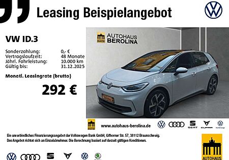 VW ID.3 Volkswagen Pro *WärmeP*R-KAM*ACC*19"*SHZ*