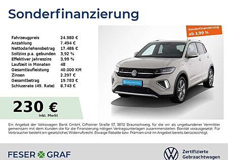 VW T-Cross Volkswagen 1.0TSI R-Line Rückfahrkamera IQ