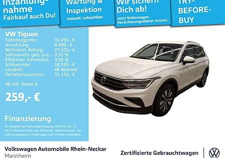 VW Tiguan Volkswagen 1.5 TSI Move Gar.2029 DSG Navi PDC LED uv