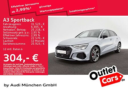 Audi A3 45 TFSI e S tronic S line Pano/B&O/