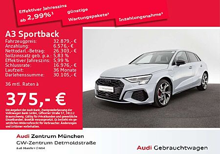 Audi A3 45 TFSI e S tronic S line Pano/B&O/