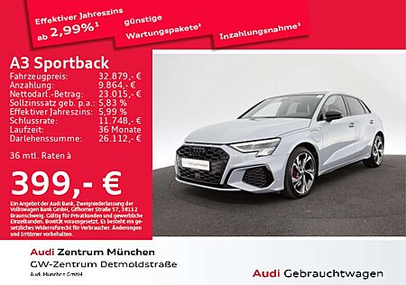 Audi A3 45 TFSI e S tronic S line Pano/B&O/