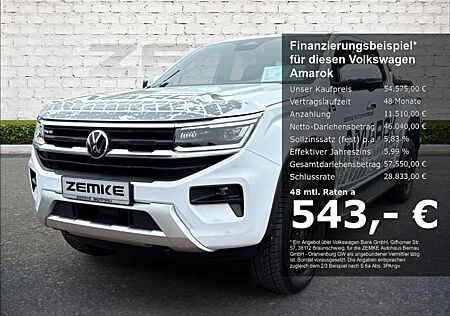 VW Amarok Volkswagen 3.0 TDI Style 4Motion StandHZG AHK-abnehmbar Navi