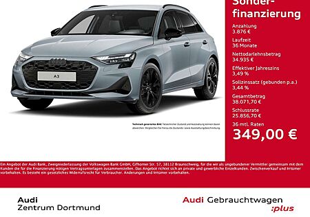 Audi A3 Sportback 30 S LINE BLACKPAK AHK CAM ACC LM18